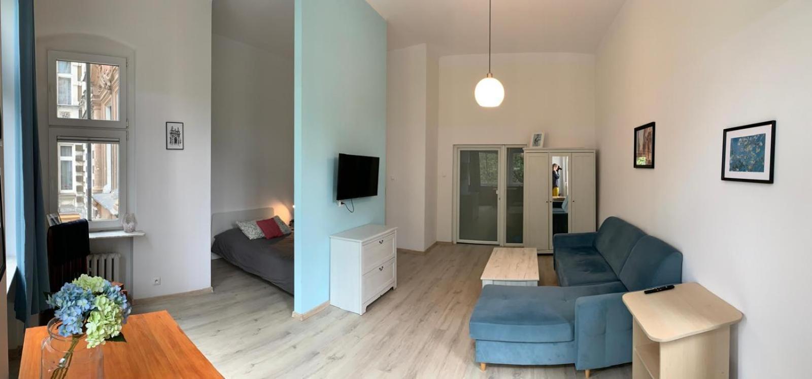 Bright And Spacious Apartment Szczecin Exterior photo